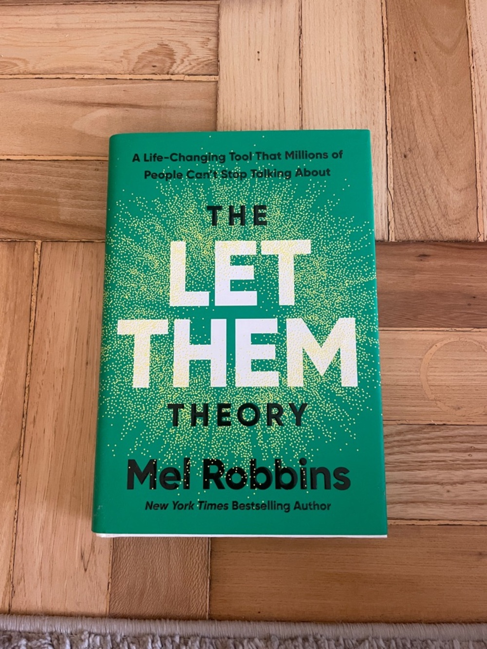 The Let Them Theory by Mel Robbins - Bright Green Hardcover
